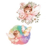 TRANSFER DTF TEXTIL 25X30CM TWO FAIRIES ARTIS DECOR