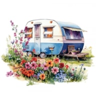 TRANSFER DTF TEXTIL 24X23CM CARVAN 1  ARTIS DECOR