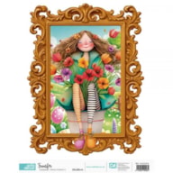 TRANSFER DTF FABRIC 25X30CM SPRING PORTRAIT 2 ARTIS DECOR