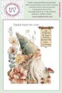 STICKER MULTISUPERFICIE TRANSP. UV-002  11.4X14.3CM  DUENDES