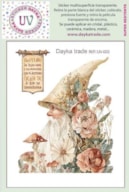 STICKER MULTISUPERFICIE TRANSP. UV-003  11.4X14.3CM  DUENDE