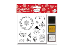STAMPO NAVIDAD  3 TINTEIROS 03821