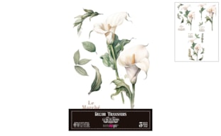DECOR TRANSFERS 20X30CM CALLA LILY  PFY-14808