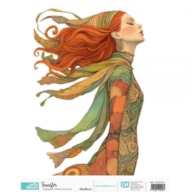 TRANSFER DTF TEXTIL 25X30CM SPRING ELEGANCE ARTIS DECOR