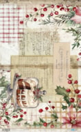 RICE PAPER 54X33CM SWEET DECEMBER I  PFY-15376
