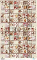 RICE PAPER 54X33CM SWEET DECEMBER IV  PFY-15379