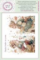 STICKER MULTISUPERFICIE TRANSP. UV-006 11.4X14.3CM  NINFAS