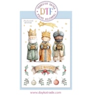 TRANSFER DTF-059G 20X28.5CM THREE MAGI