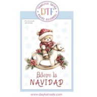 TRANSFER DTF-056G 20X28.5CM LITTLE BEAR