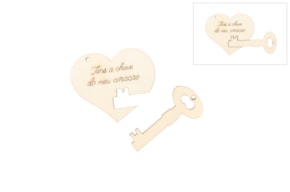 SET 12 CORAÇÕES P/ P. CHAVES NAMORADOS 4.6X4X0.3CM CHOUPO