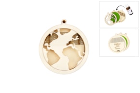 SET 6 APLICACIONES AMBIENTADOR PADRE 5X5.5X0.3CM CHOPO