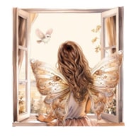 TRANSFER DTF TEXTIL 24X23CM YOU ARE FREE ARTIS DECOR