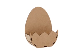 SET 2 KITS CAIXA OVO 10.3X5X13.5X0.3CM MDF