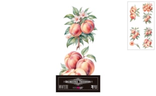 DECOR TRANSFERS 15X30CM PEACH PFY-15726