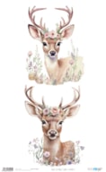 RICE PAPER 54X33CM DEER PFY-15561