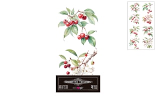 DECOR TRANSFERS 15X30CM CEREJAS PFY-15713