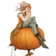 TRANSFER DTF FABRIC 25X30CM PUMPKIN GIRL 1 ARTIS DECOR