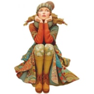 TRANSFER DTF FABRIC 25X30CM CURIOUS GIRL ARTIS DECOR