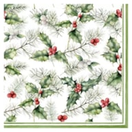SET 20 NAPKIN 33x33CM CHRISTMAS 303507