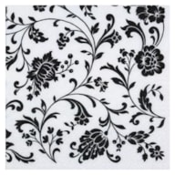 SET 20 NAPKIN 33x33CM FLOWERS 013101