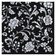 SET 20 NAPKIN 33x33CM WHITE FLOWERS 340711
