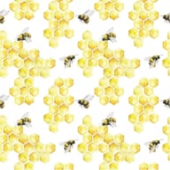 SET 20 NAPKIN 33x33CM BEE 367836