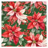 SET 20 NAPKIN 33x33CM FLOWERS 314577