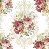 SET 20 NAPKIN 33X33CM SARA CREAM