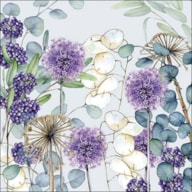 SET 20 NAPKIN 33X33CM LUNARIA GREEN