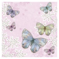 EMB. 20 GUARDANAPOS 33X33CM BORBOLETAS