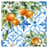 EMB. 20 GUARDANAPOS 33x33CM LARANJAS 344097