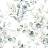 SET 20 NAPKIN 33X33CM EUCALYPTUS ALL OVER