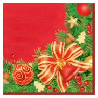 SET 20 NAPKIN 33x33CM BELL 001201