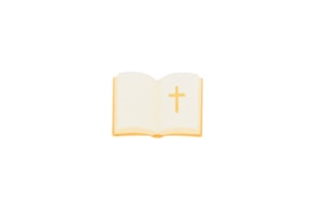 SET 12 BIBLES 4.7X3.5X0.3CM MDF