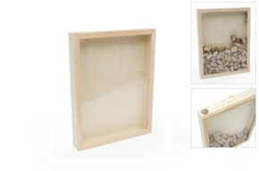 FRAME W/SLOT FOR CORKS  21X30X5.5CM