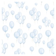 SET 20 NAPKIN 33X33CM PETITS BALLONS BLEU