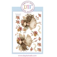 TRANSFER DTF-083G 20X28.5CM FAIRIES