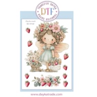 TRANSFER DTF-087G 20X28.5CM FAIRY