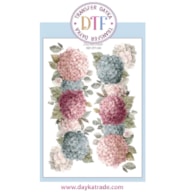 TRANSFER DTF-084P 14.28X19CM HORTENSIAS