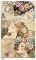 PAPEL ARROZ 54X33CM FACES IV  PFY-16031