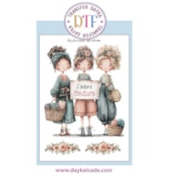 TRANSFER DTF-094G 20X28.5CM  MULHERES