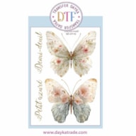 TRANSFER DTF-112G 20X28.5CM  BORBOLETAS