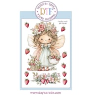 TRANSFER DTF-086G 20X28.5CM FADA COM MORANGOS
