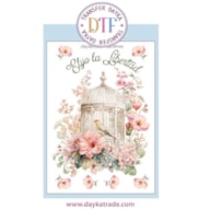 TRANSFER DTF-072P 14.28X19CM GAIOLA COM PASSARO