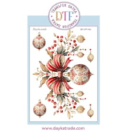 TRANSFER DTF-066P 14.28X19CM BOLAS NATAL