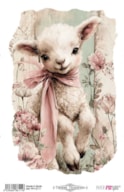 THERMO TRANSFERS 20X30CM FARM & FLOWERS LAMBS PFY-16111