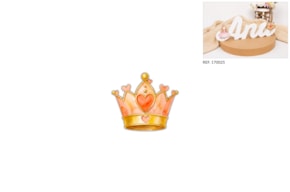 SET 6 COROAS 5.9X5X0.3CM MDF
