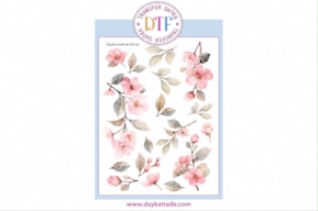TRANSFER DTF-121P 14.28X19CM FLORES