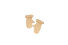 SET 2 GNOMOS MENINO 14.5X30X.03CM MDF
