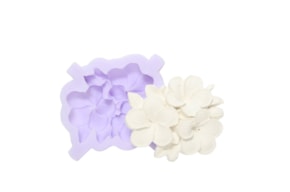 MOLDE SILICONE FLORES 6X5X2CM MLD318